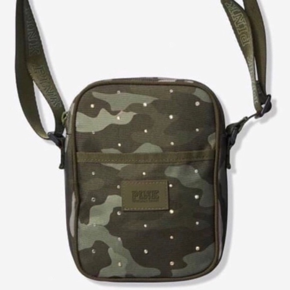 Victoria Secret Pink Camo Lightweight Crossbody